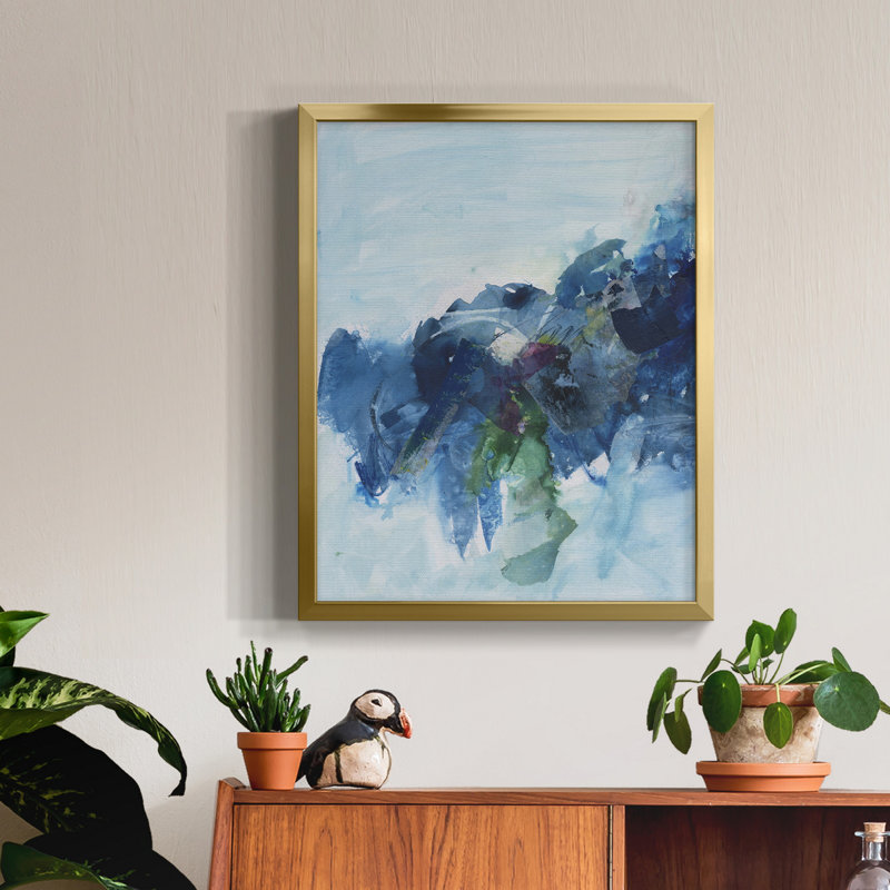 Toile encadrée de qualité supérieure Skyward Bound I - prête à être accrochée, H 19 po x l 16 po x P 1,5 po