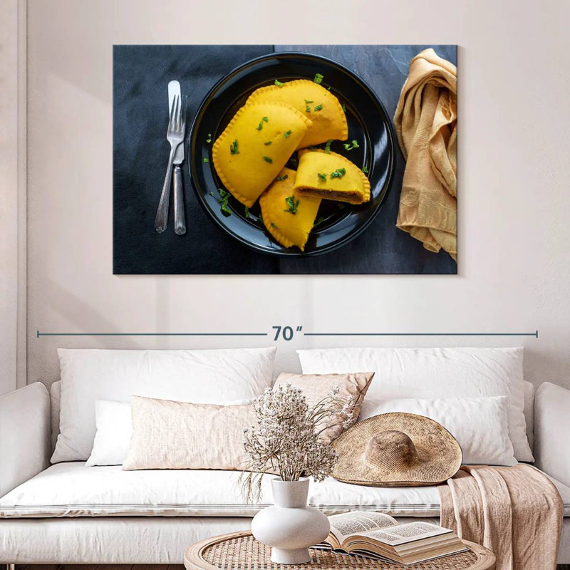 Yarlin Jamaican Beef Turnovers, 32" H x 48" W