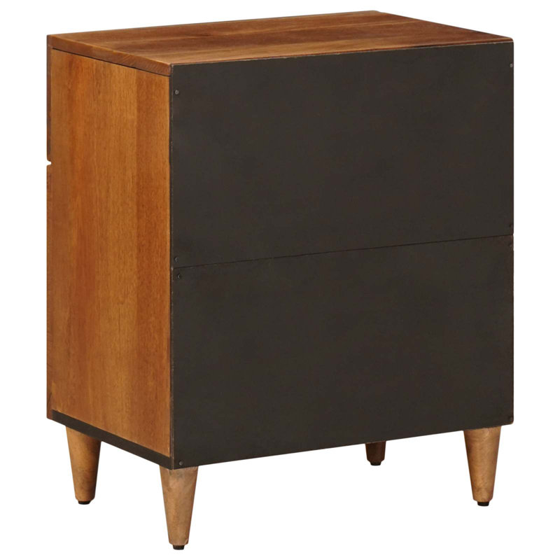 50cm W Solid Wood Bedside Table