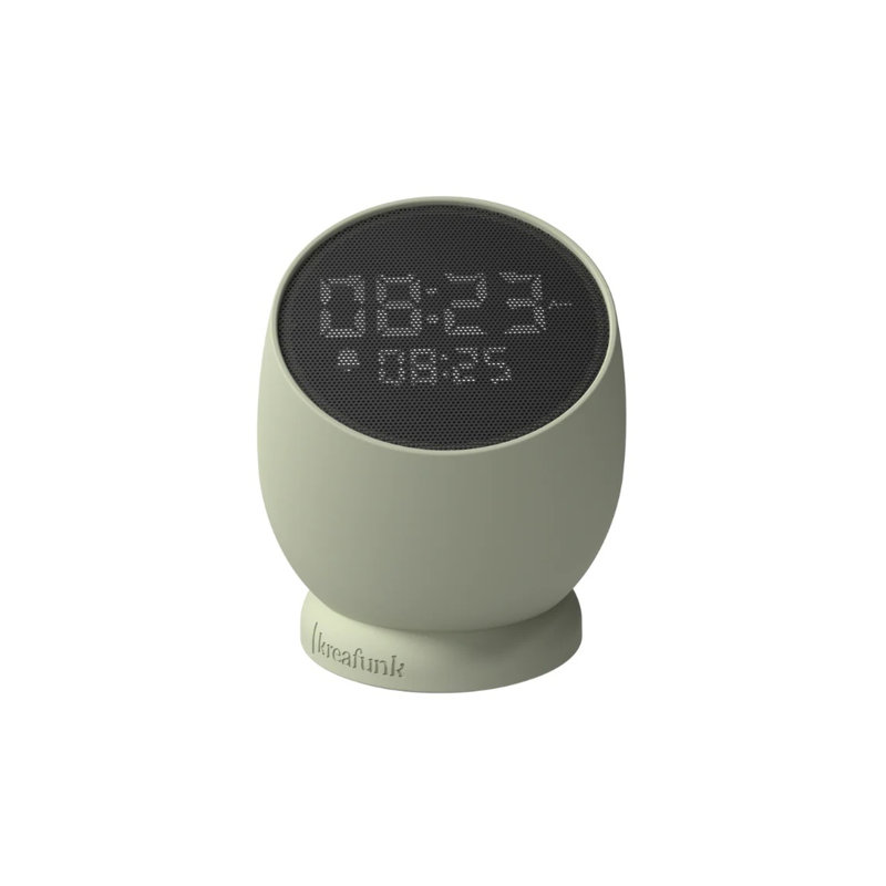 Digital Mechanical Alarm Tabletop Clock, Green