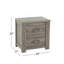 Table de chevet en bois 2 tiroirs
