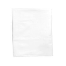 Low Profile Fitted Sheet (7-10 inches) Luxurious 500 Cotton Sateen Made in USA Queen / White