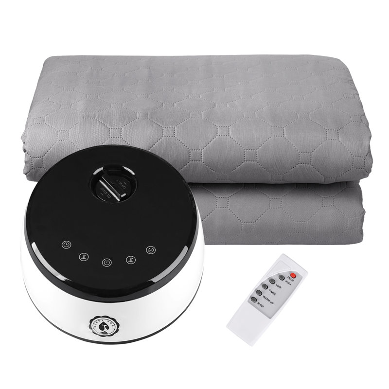 Protège-matelas chauffant en polyester Underblanket, Grand, gris