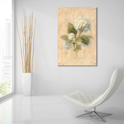  «Sc Parfum floral 4» par Danhui Nai, art mural en verre acrylique, 24 po x 36 po