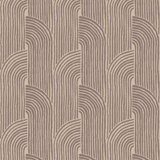 Woven Arcs - Walnut Wallpaper