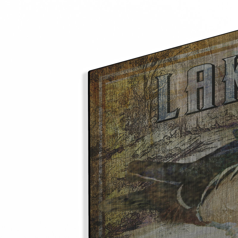«Duck Sign II» par Paul Brent, H 24 po x l 36 po