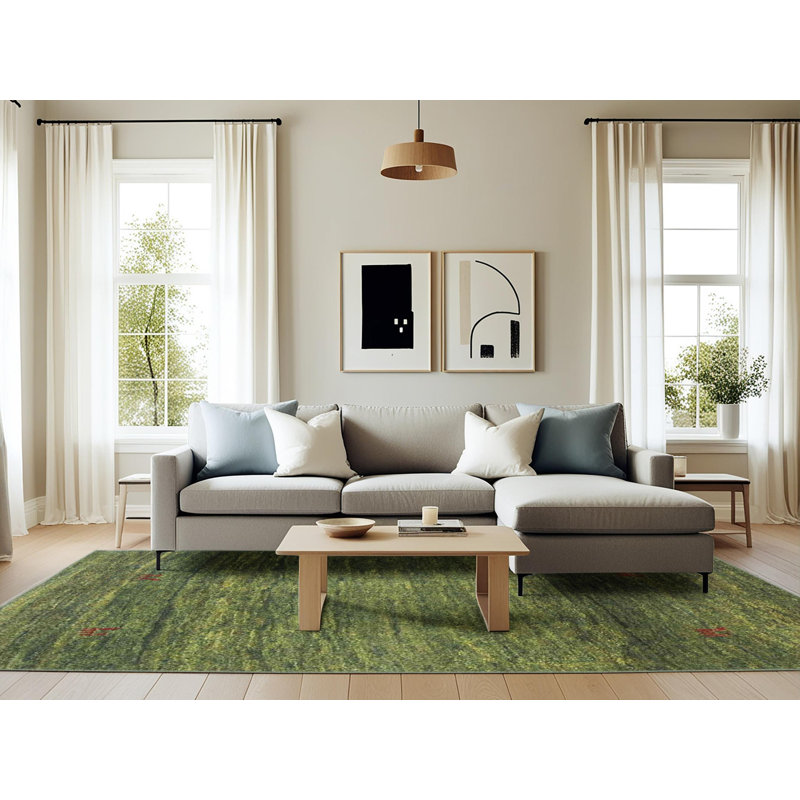 Tapis vert contemporain, Rectangle 6 pi x 9 pi