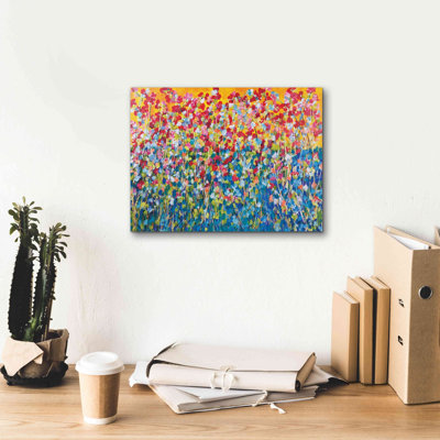 «Happiness» par Roey Ebert, estampe numérique sur toile
