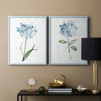 «Garden Botanical I-Premium», reproduction encadrée prête à accrocher - aucun clou requis - aucun clou requis