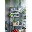 Étagère de rangement en métal 36 po x 18,5 po x 70 po pour l'extérieur