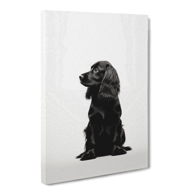 Cocker Spaniel Minimalism - No Frame Print