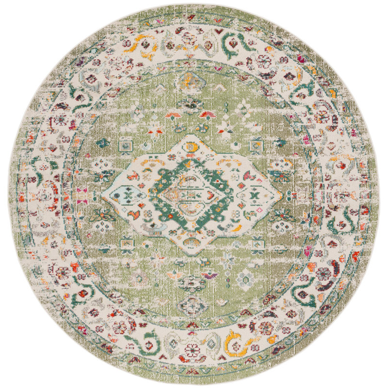 Madison Performance Oriental Rug, Round 8'