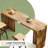 Rustic Kitchen Table,Wood Coffee Table,Rectangular Dining Table