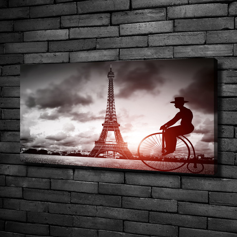 Eiffel Tower Paris - Wrapped Canvas Print