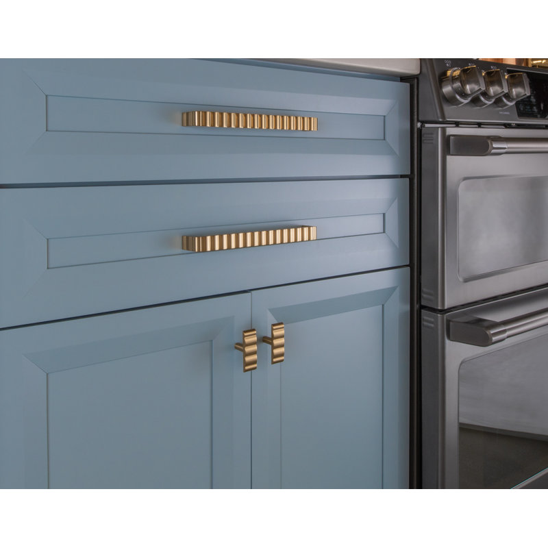 Natoma 6" Center to Center Bar Pull, Champagne Bronze
