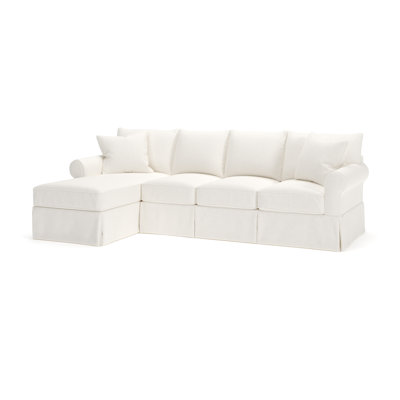 Amari Slipcovered Chaise Sectional