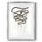 Weeping Ribbon I -Framed Print