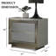 Glam Style 1Pc Table de chevet Plinthe