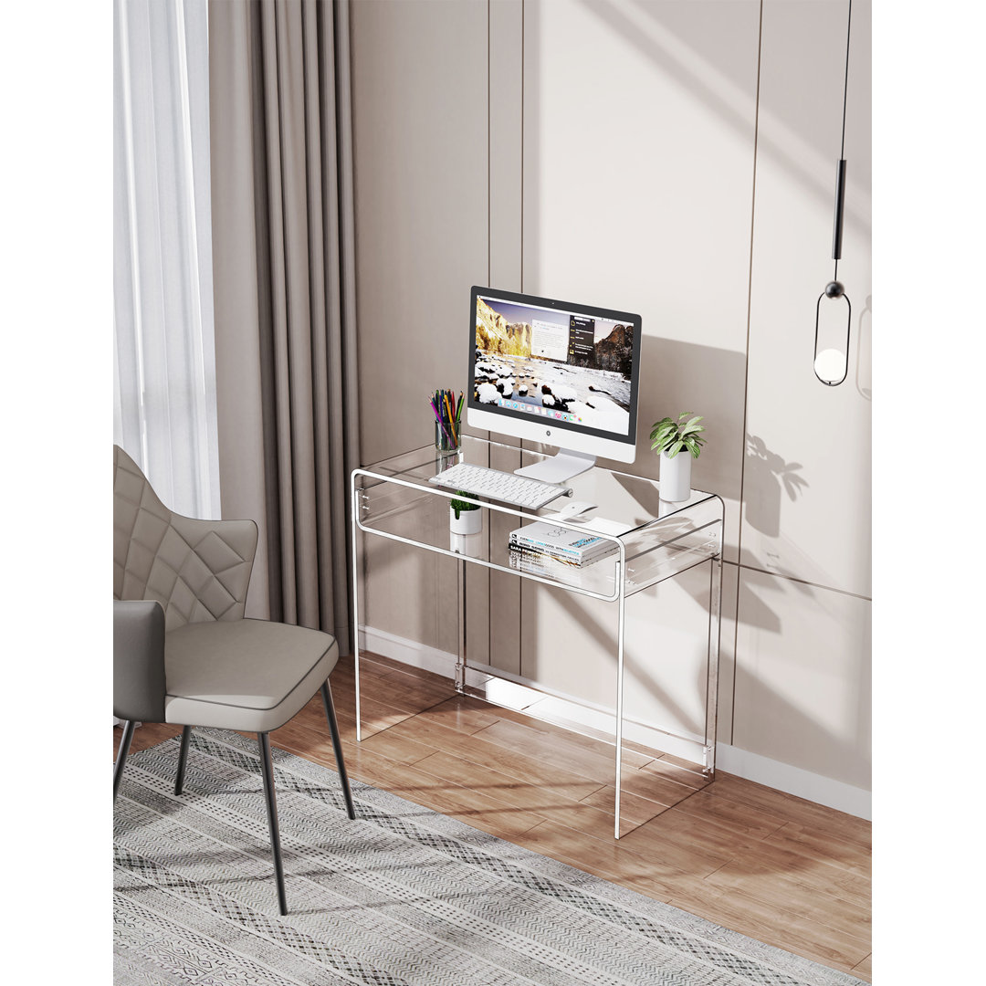 Diane 33.5'' W Rectangle Writing Desk Ivy Bronx 