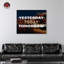 «Today Only», impression de citations sur toile par Notoriart-104452102-112213423