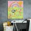 Toile épique Graffiti «Frolicking Cat» par Club Daydream, 26 po x 30 po-1515898156
