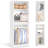  Closet System with 2 Hanging Rods-1382499660