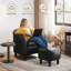 Fauteuil demi-tonneau avec repose-pieds Andina-1133897621