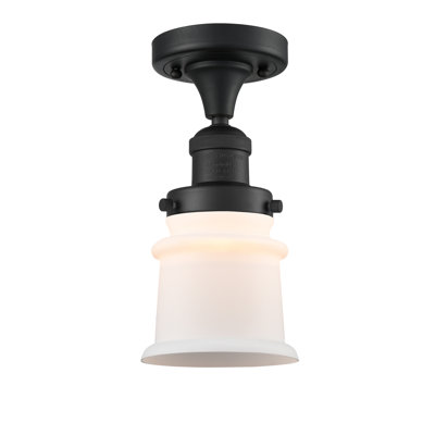 Plafonnier semi-encastré 1 lumière 5,25 po Alexandira