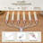 6 Pcs Rechargeable Flameless Candles with Remote Control & Timer, 6.7", Ivory White