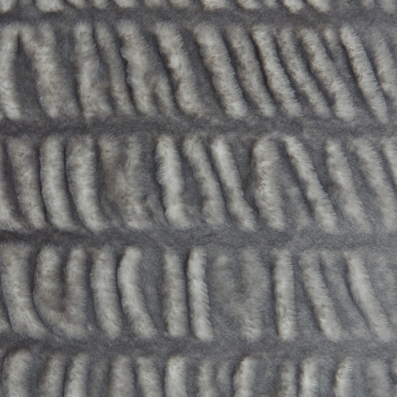  Square Pillow Cover and Insert, Charcoal