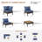 L-Shaped Rattan Outdoor Patio Sofa Set-200797397-200797399
