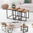 Aaila 3 Piece Side Table Set