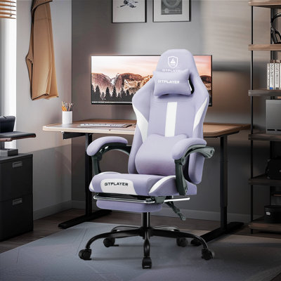 GTPLAYER Adjustable Height PC & Racing Game Chair