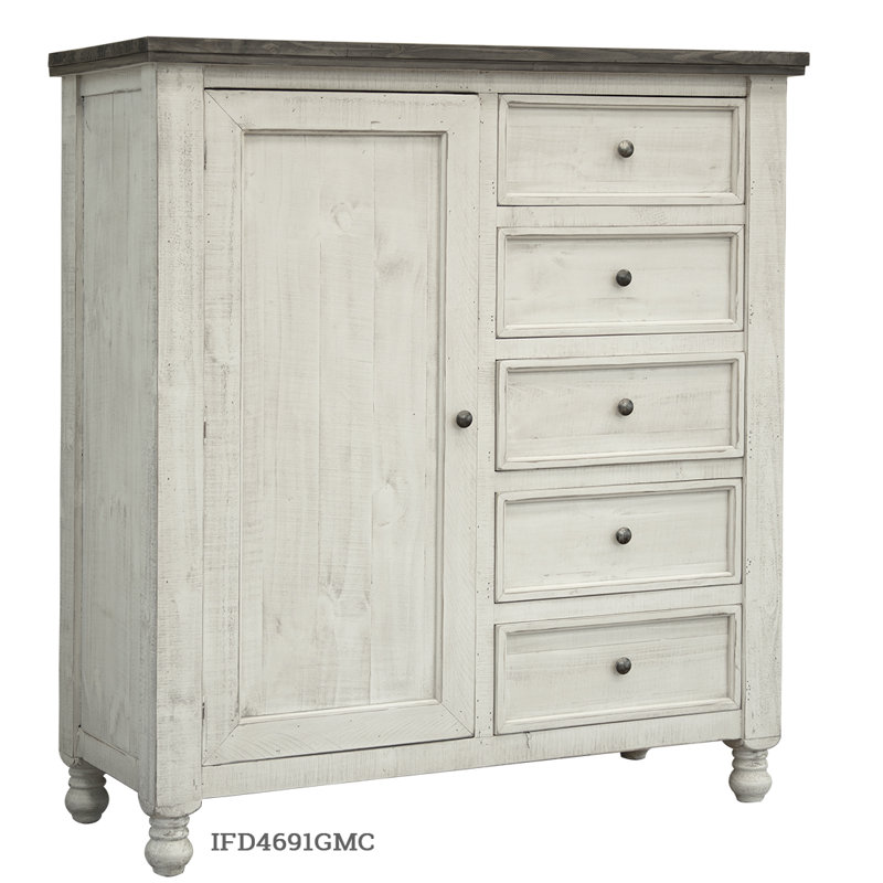 Commode pour homme 5 tiroirs et 1 porte Jaboris