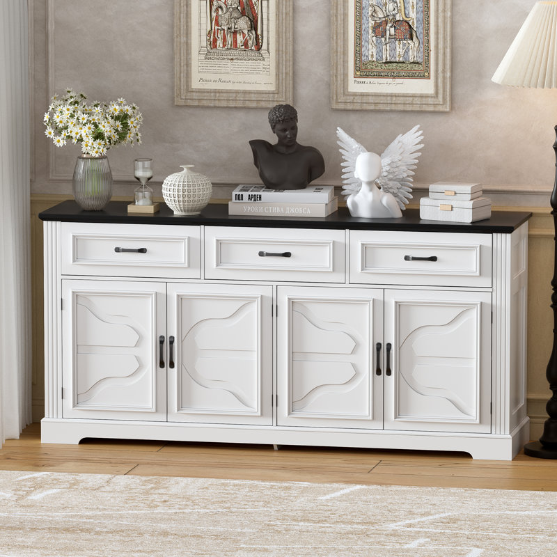 Buffet 66 "avec 4 portes et 3 tiroirs