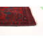 Tapis de la zone en laine 4 pi 3 po x 6 pi 5 po one-of-kind à la main noué la Andie