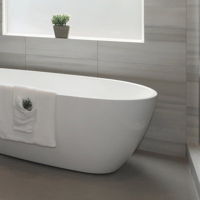 Glacis 3.5 in. x 24 in. Matte Porcelain Bullnose Tile Trim