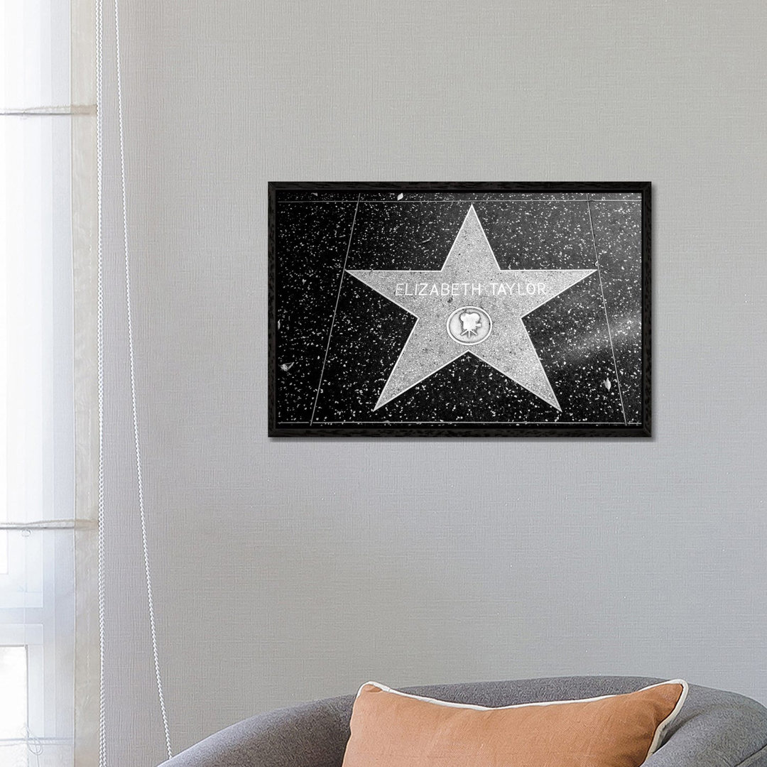 Elizabeth Taylor Star von Susanne Kremer - Gallery-Wrapped Canvas Giclée