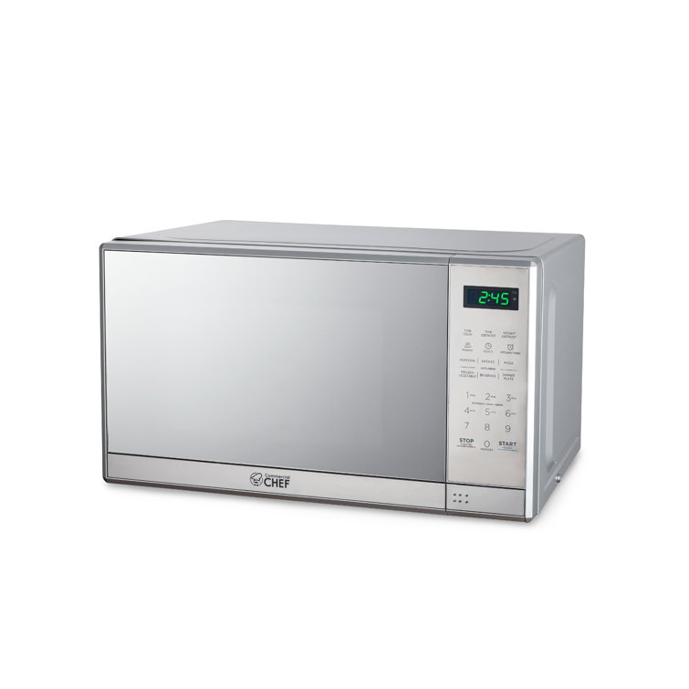 Commercial Chef 0.7 Cubic Feet 700 Watt Countertop Microwave