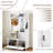 Versatile Hall Tree With Multiple Storage Options And Sturdy Construction For Any Room-284217611