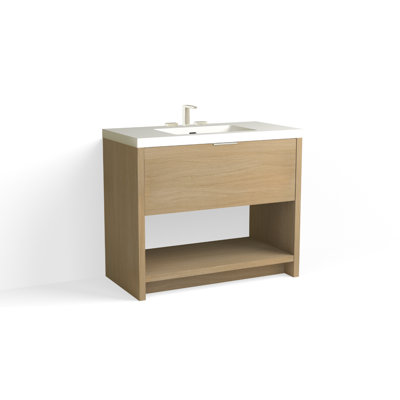 Vista 42" W Freestanding Single Bathroom Vanity