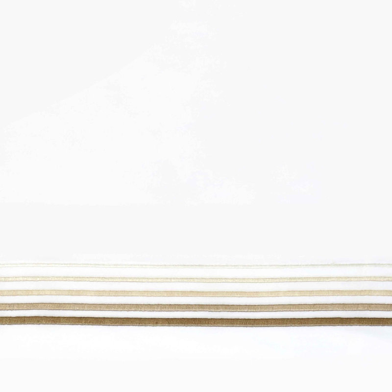 Casale Sham, Standard Sham, White/Natural