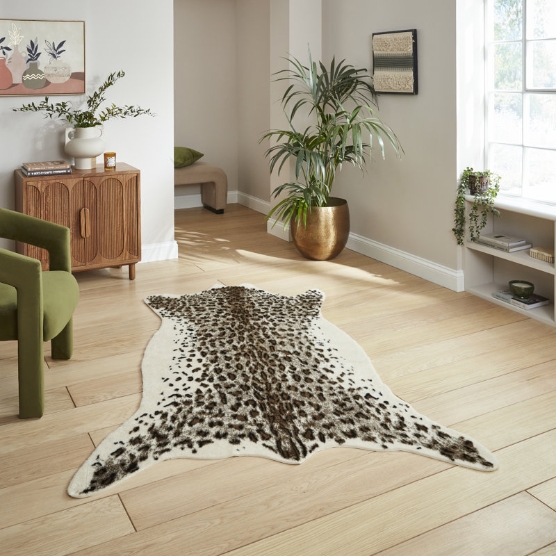 Animal Print Digitally Printed Area Rug, Rectangle 180 x 240 cm