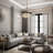 Kethe 4 - Light Dimmable Drum Chandelier