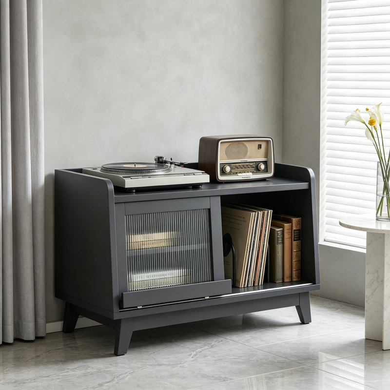55cm H Media Shelves