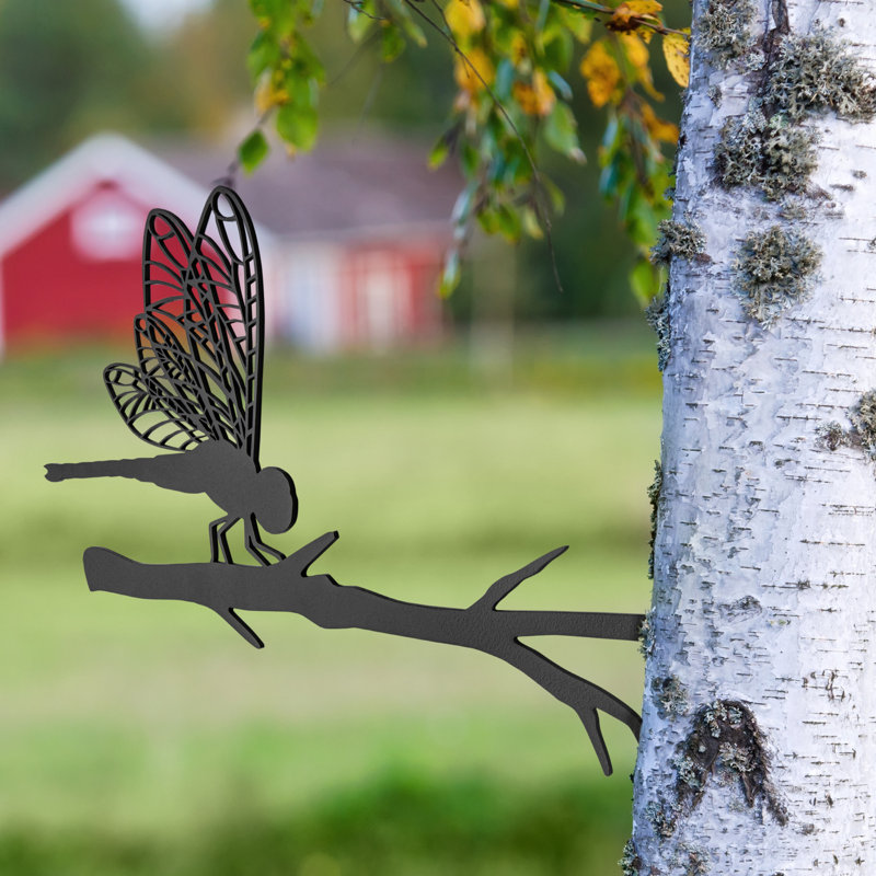 Tree Spike Silhouette - Dragonfly