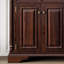 Banc de rangement en bois massif pour chaussures noir