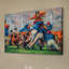 « playoff game » par robert moore, reproduction d’art sur toile tendue-15060326