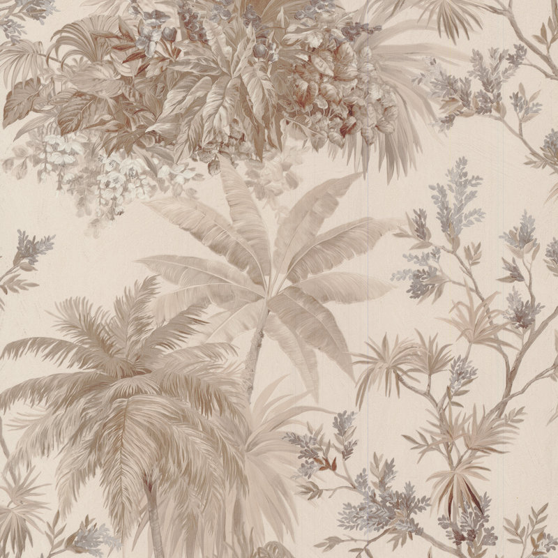 Boutique Bali Pebble Wallpaper, Grey