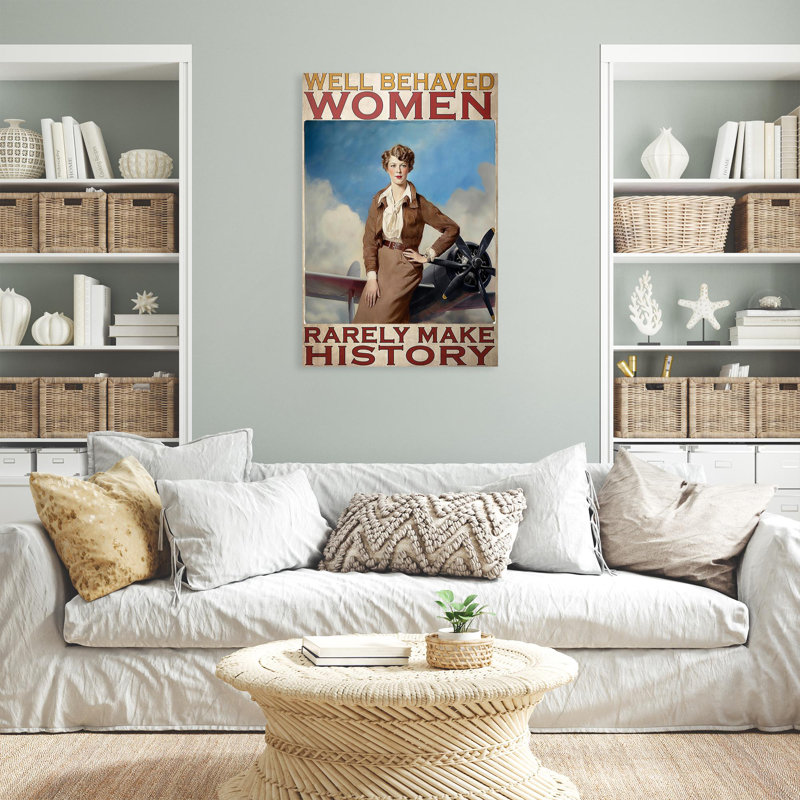 Carinda Well Behaved Women, impression sur toile, H 36 po x l 24 po x P 1,25 po